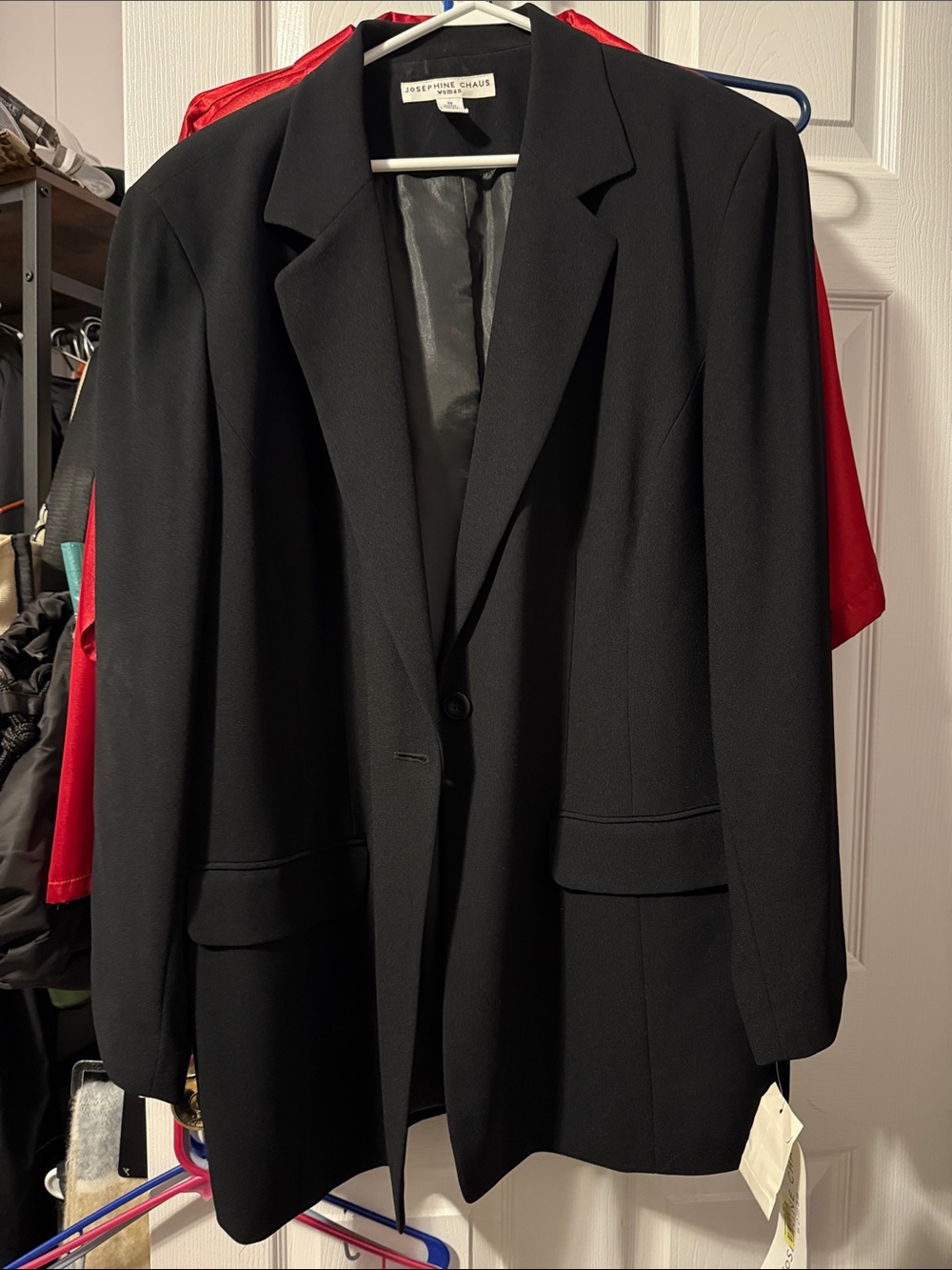 Josephine Chaus Black Single-Button Women's Blazer